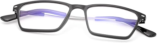 Miniatura 4 de YIMI Gafas de lectura progresivas multienfoque para computadora, unisex, bloqueo de luz azul, lentes trifocales para hombres y mujeres