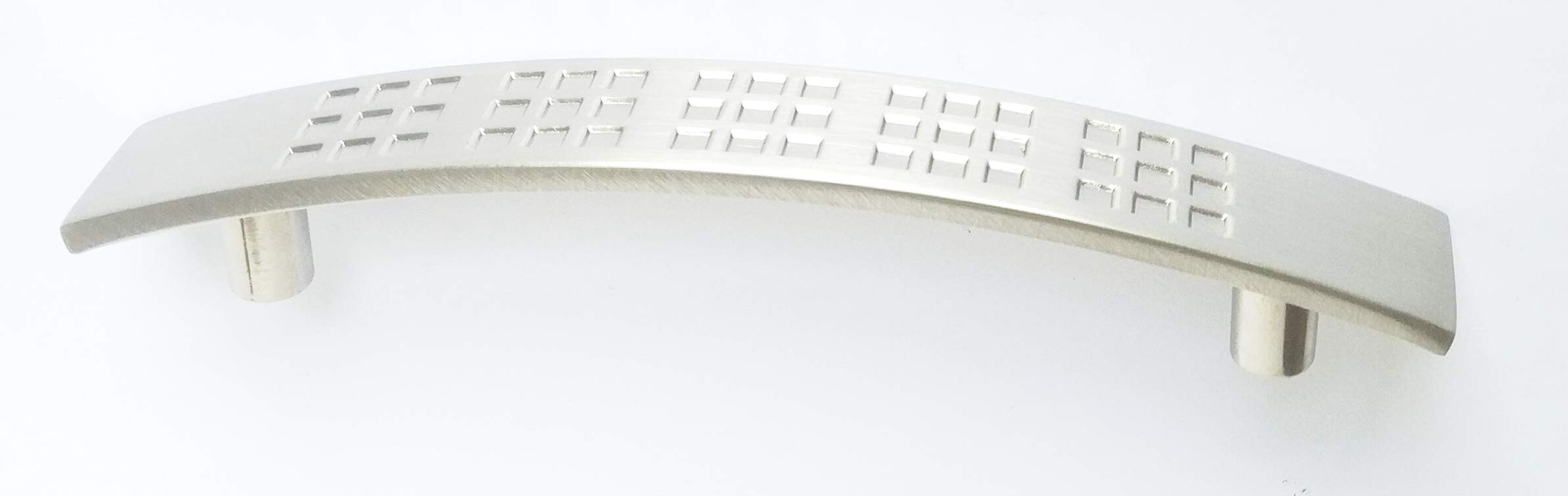 HandleMax 5" Satin Nickel Kitchen Hardware Cabinet Pull Drawer Handle knob, 96mm (3-3/4") Hole Centers, 82SN96, 25 Pack