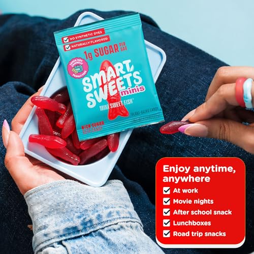 Smart Sweets Mini Sweet Fish Multipack, 6.24 Ounce