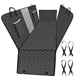 XHRING Dog Seat Cover Back Seat Compatible with Subaru Crosstrek Forester Outback Waterproof & Scratchproof Back Seat Pet Cover for Small & Mid Size SUV