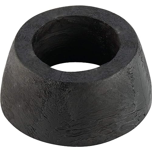 Image of Camco 4 inch x 3 inch Sewer Hose Seal | Connects Directly on RV Sewer Hose for an Odor Proof Connection to Dump Station | Black (39313) (Pack of 3)