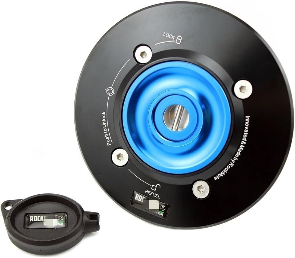 Motorcycle Gas Caps Key Lock Fuel Tank Cap For Kawa&saki ZX6R Nin&ja KLZ1000 Ver&sys