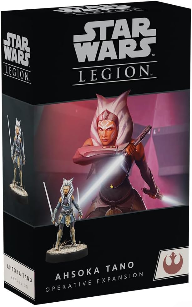 Star Wars: Legion Ahsoka Tano Operative Expansion - Fulcrum Joins The Rebellion! Tabletop Miniatures Strategy Game for Kids and Adults, Ages 14+, 2 Players, 3 Hour Playtime, Made by Atomic Mass Games