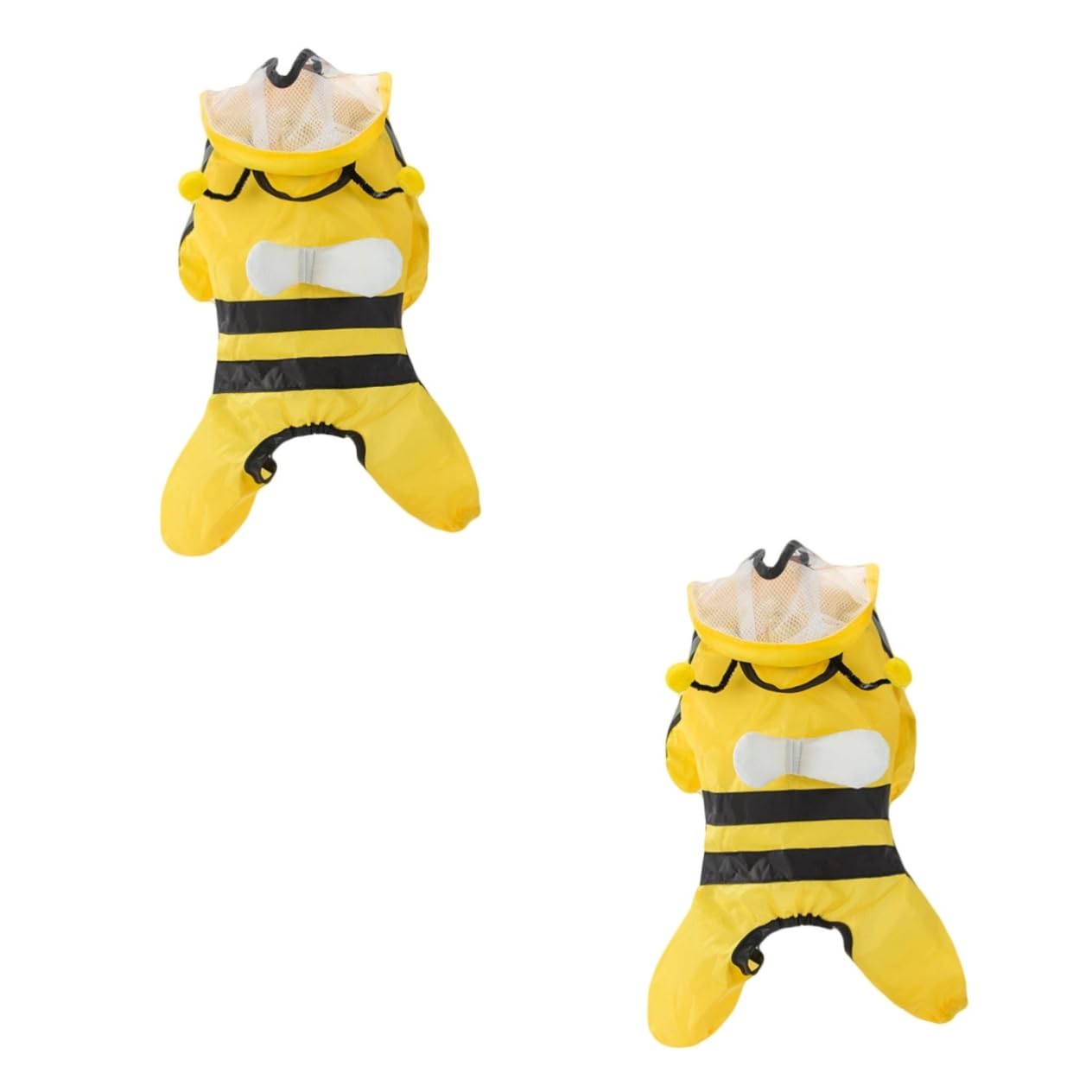 Manteaux imperméables pour Chiens, imperméables pour Chiens, 2 pièces, Tissu imperméable pour Animaux de Compagnie, Grand Chien Glissant