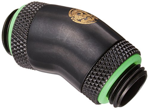 Bitspower G1/4�C���`�X���b�h�p �f���A�� ���[�^���[(360�x��]) 30�x�p �G�N�X�e���_�[ �}�b�g�u���b�N