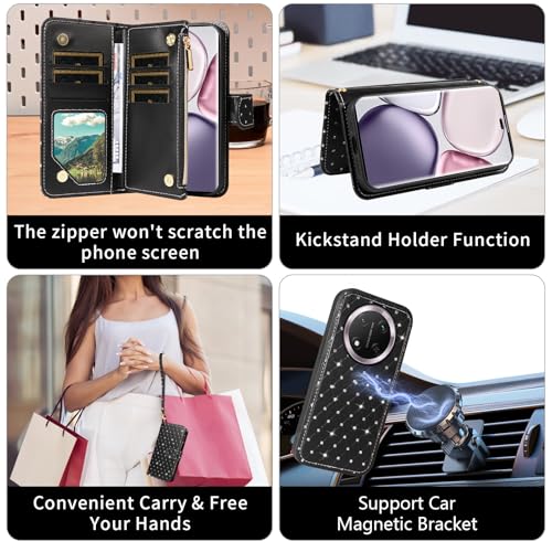 Asuwish Coque pour Honor X9C Évite les Rayures et les Chocs - 4