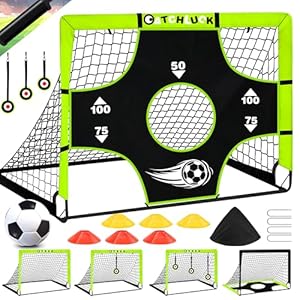 Catchluck Kinder Pop Up Fußballtor Set