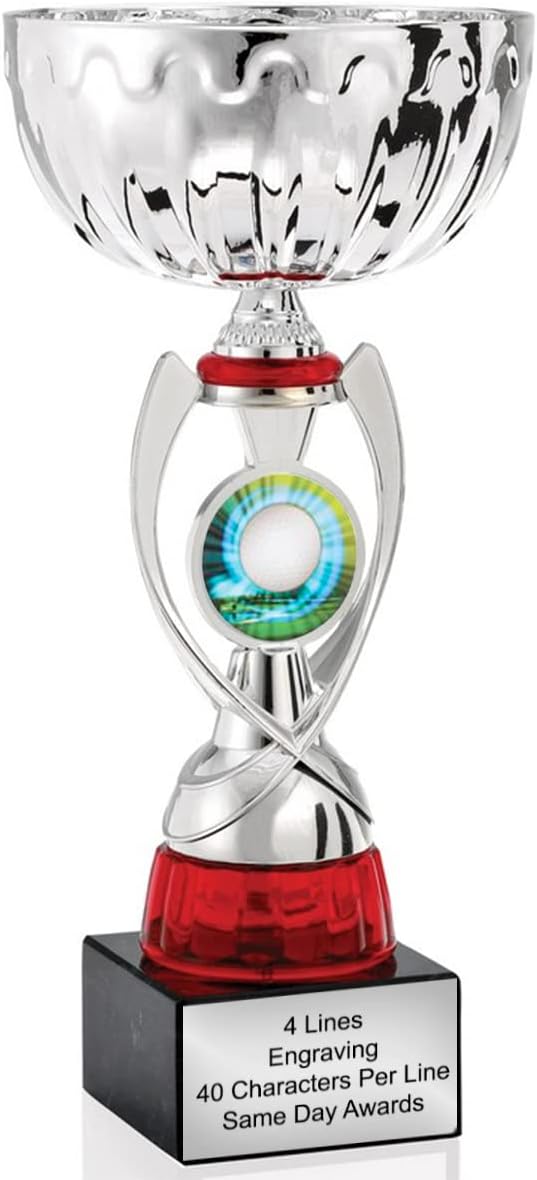Custom Engraved Trophy Cup – Personalized Award for Competitions Tournaments Leagues Sports Banquets Ceremonies Corporate Events & Team Recognition – 12.5 Inches with Marble Base