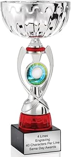 Custom Engraved Trophy Cup – Personalized Award for Competitions Tournaments Leagues Sports Banquets Ceremonies Corporate Events & Team Recognition – 12.5 Inches with Marble Base