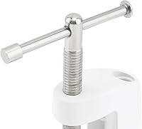 Vista 5 de RTNLIT Abrazadera universal de montaje de mesa en forma de C para micrófono, brazo de tijera, soporte de brazo de tijera con tornillo