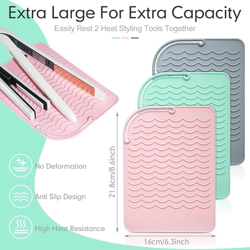 Tapete resistente al calor y funda de silicona para plancha miniatura 2