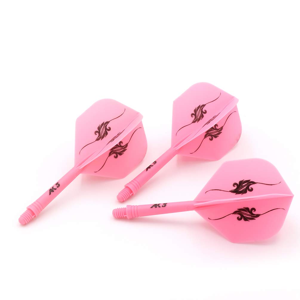 CUESOUL Rost Cañas integradas de Dardos y Plumas de Dardos de Forma estándar, Juego de 3 Piezas - 3