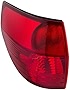 HEADLIGHTSDEPOT Tail Light Compatible With Toyota Sienna 2004-2005 Includes Left Driver Side Tail Light