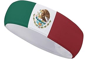 CBBY Flag Sports Headbands for Badminton Workout