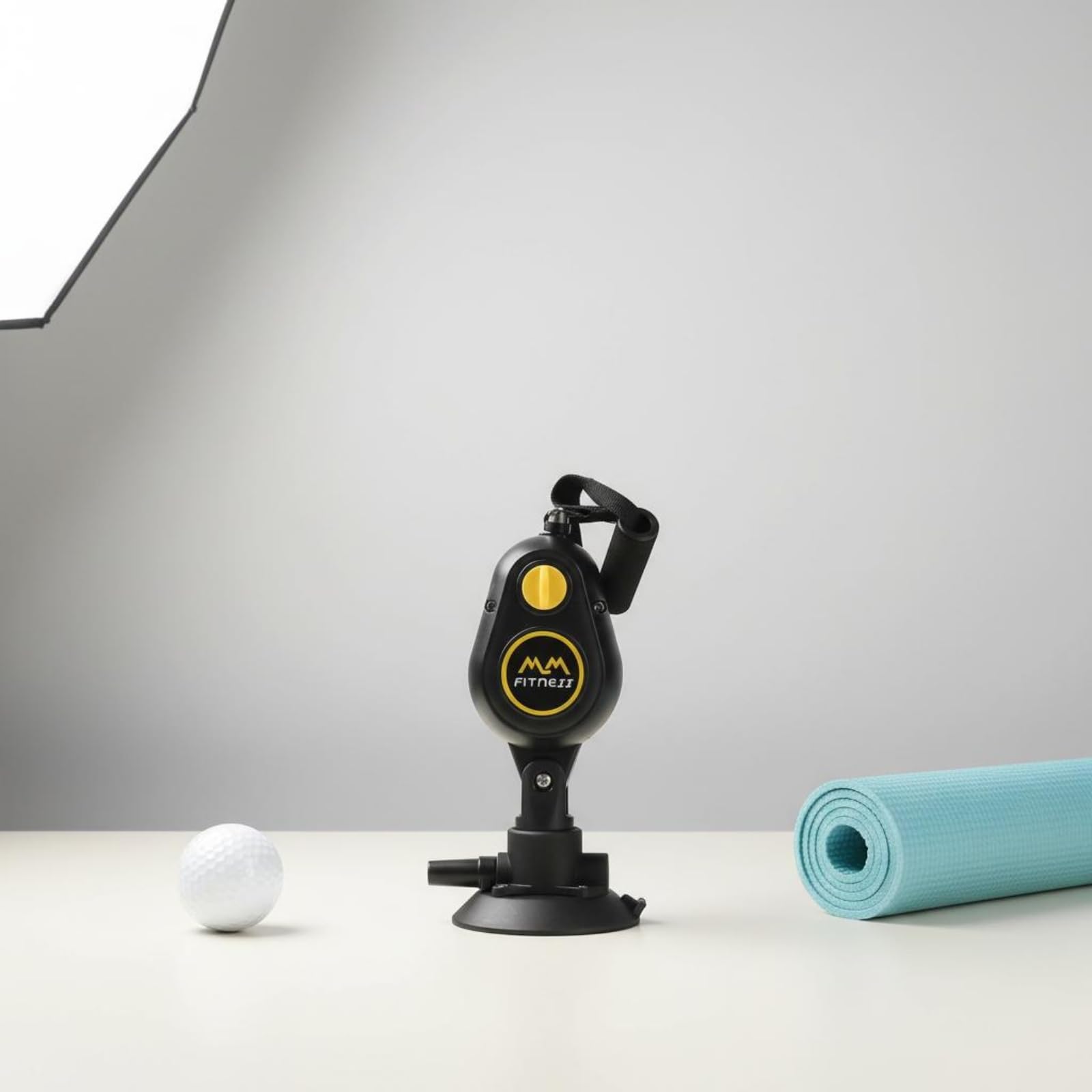 predolo Dispositivo de Entrenamiento de Golf Cuerda de Potenciación Bandas de Resistencia Ventosa Base Antideslizante Compacto para Trabajo Completo del Cuerpo Coordinación Precalentamiento Hogar