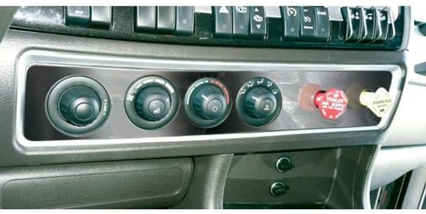 Technical Precision Replacement For KENWORTH T800 YEAR 2014 STAINLESS STEEL HEATER CONTROL AIR VALVE TRIM