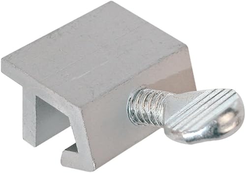 Defender Security U 9819 - Cerradura de seguridad para ventana corrediza económica aluminio plata 4 unidades paquete de 1 Defender Security U 9819 - Cerradura de seguridad para ventana corrediza económica aluminio plata 4 unidades paquete de 1