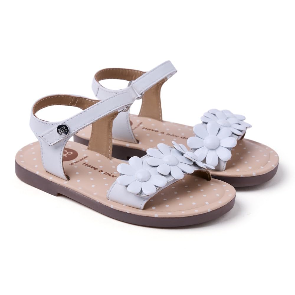 GIOSEPPO Boy's Girl's Kearney Adjustable Strap, White, 8.5 UK Child