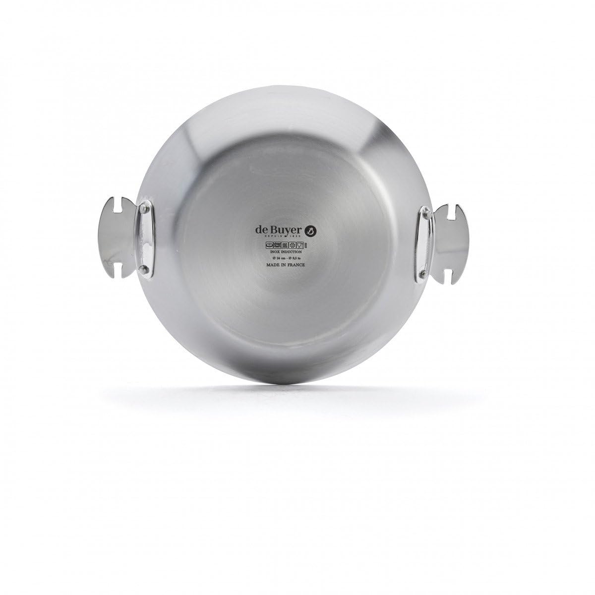 DE BUYER - Poêle 24 cm en inox Alchimy Loqy