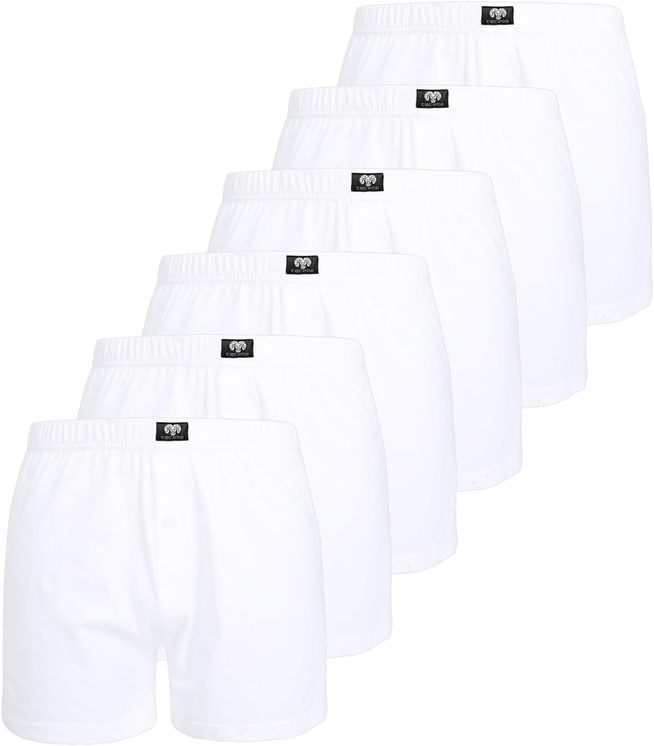 Ceceba Boxershorts voor heren, verpakking van 2 stuks, Blauw (Midnight Blue 6979), XL