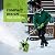 Vibekio 40V 13.5-Inch Cordless Snow Shovel, Battery Powered Snow Blower with Directional Plate, 2 * 20-Volt/4.0 Ah Lithium-ion Battery Pack, and Dual-Port Quick Charger Included.