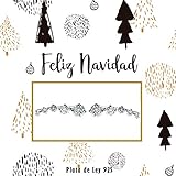  Pendientes trepadores 5 circonitas Plata de Ley con tarjeta regalo de Navidad