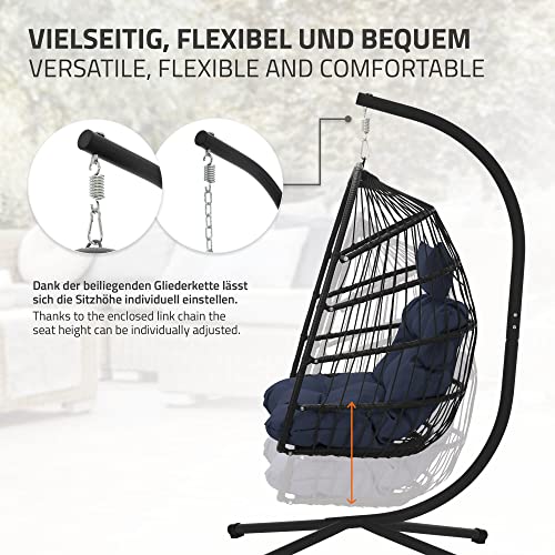 ECD Germany Poltrona Sospesa con Telaio di