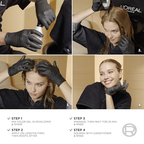 L’Oréal Paris FPS-172652 L'Oreal Paris Superior Preference Fade-Defying + Shine Permanent Hair Color, 6Am Light Amber Brown, Pack Of 1, Hair Dye thumb #6