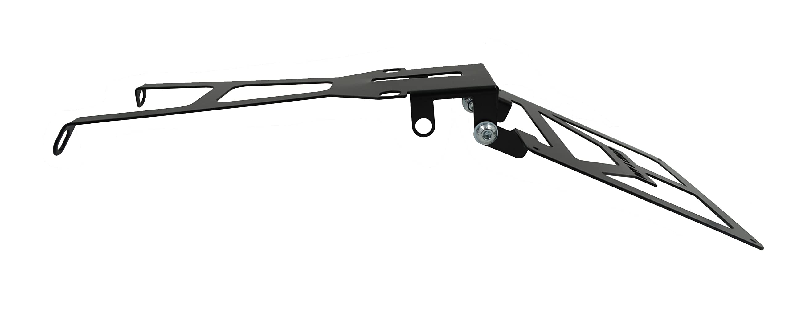 Portatarga Compatibile Con Husqvarna TX 2017-18 e Vent 125 2T dal 125 in poi Supporto Pieghevole per Motard Verniciato Nero Moto Enduro