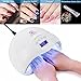 Makartt UV LED Nail Lamp 48W Professional Nail Dryer with 3 Timer Setting UV Light for Nails Polish LED UV Nail lamp for Gel Nails Fast Dry Nail Curing Light for Salon Nail Art Equipment C-07