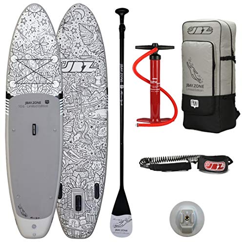 JBAY.ZONE Tabla de Stand Up Paddle Surf Sup FRA! Design Limited Edition 10'6'' Cm 320x81x15 Touring Sup Board Completa di Accessori