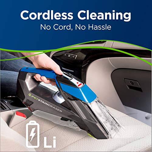 Image of Bissell Pet Stain Eraser Cordless Portable Carpet Cleaner, and car /auto detailer, 2019 Version, 20037