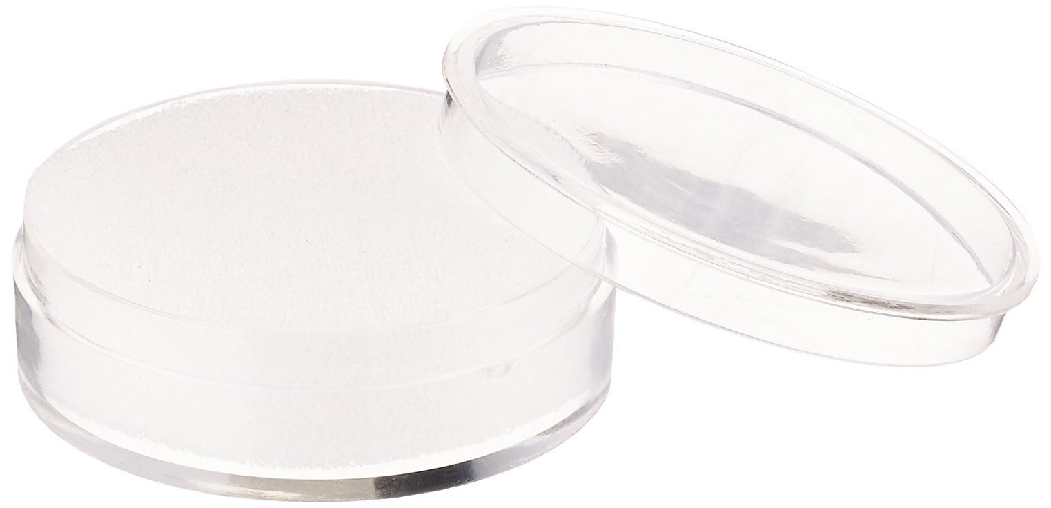 SE Clear Round Display Containers with Snap-On Lids (Pack of 12) - GJ847W