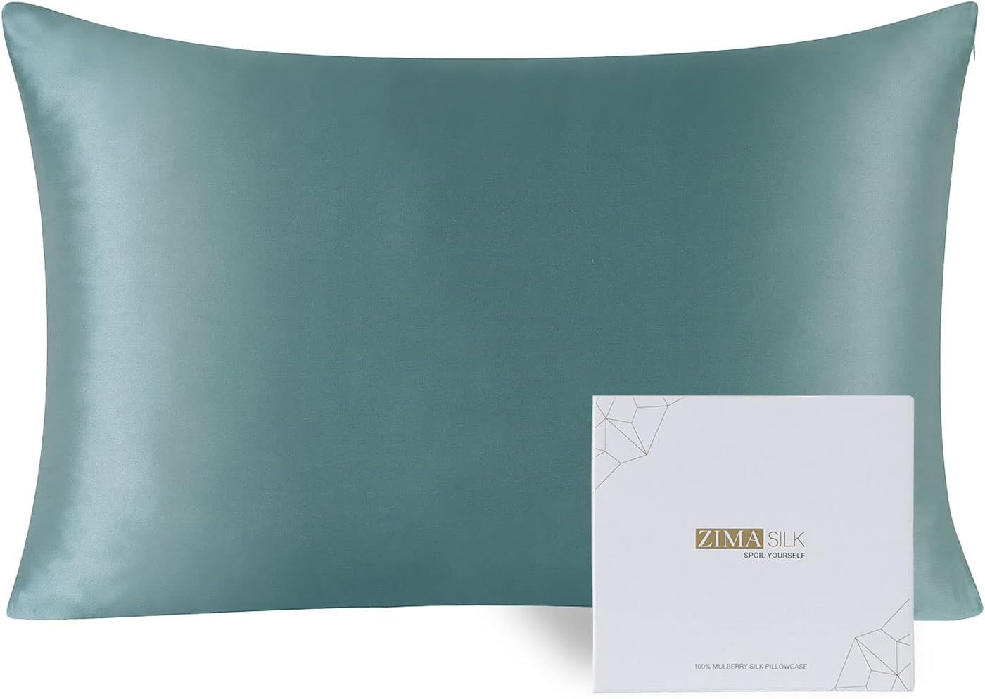 ZIMASILK Upgraded 100 Pure Mulberry Silk Pillowcase for