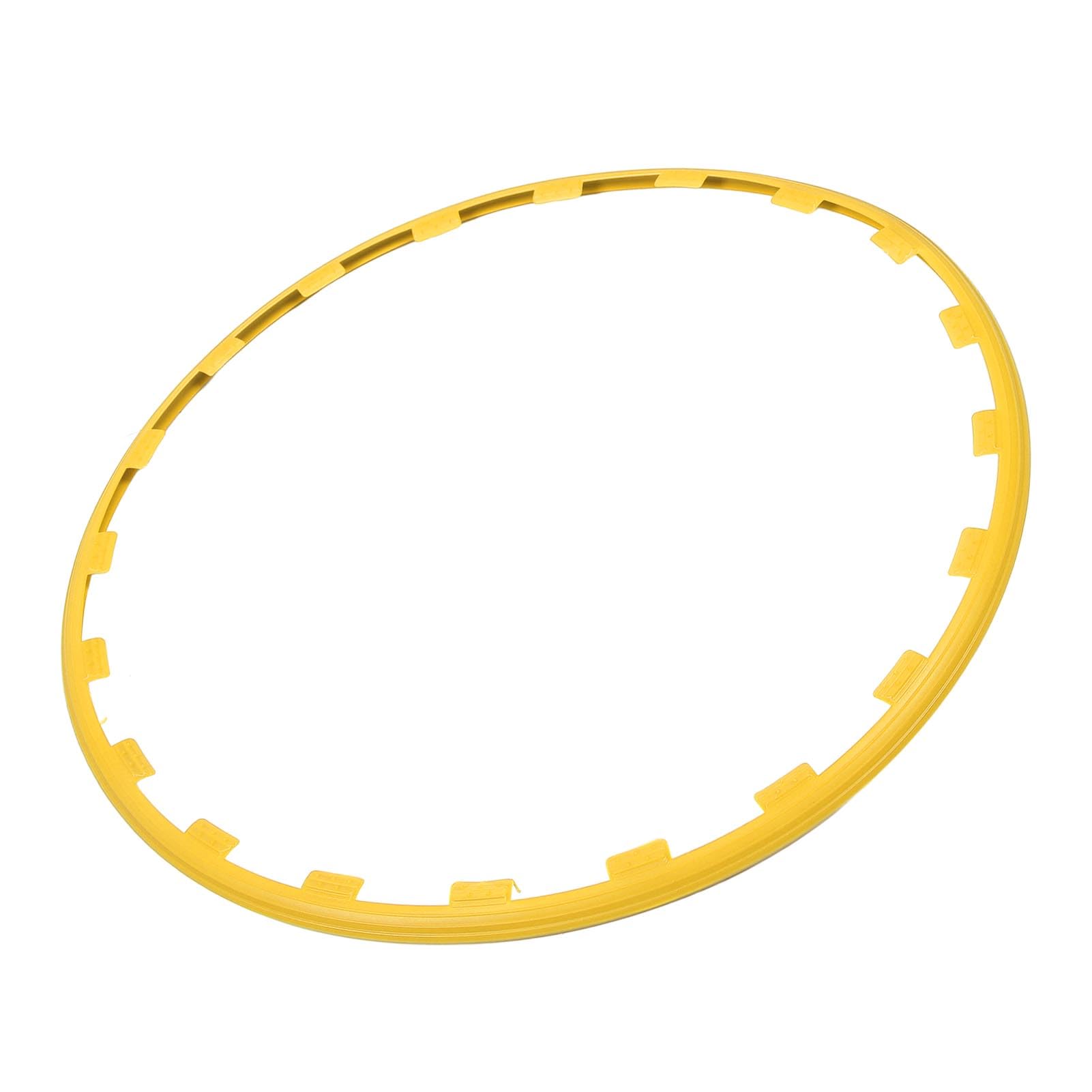 CHICIRIS Radkanten-Schutzring Nylon Felgenschutz 4 Stück für (Yellow)