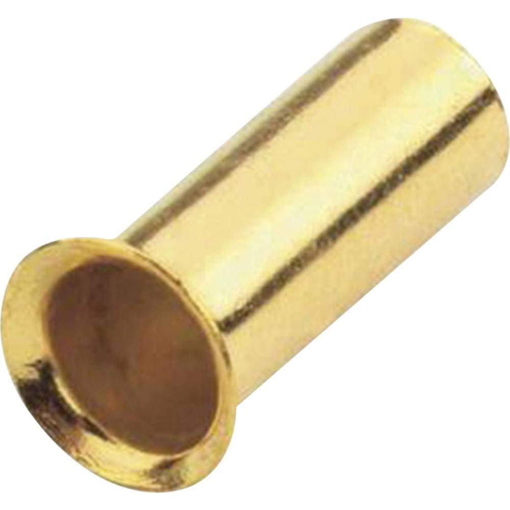 Adereindhulzen - 100 stuks adereindhuls - 4,0 mm2 x 17mm - grijs