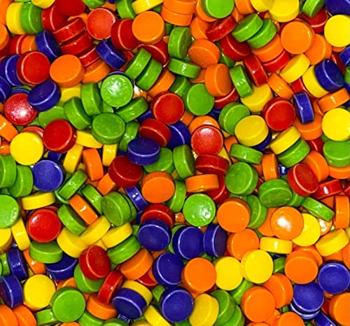 Bayside Candy Puckerz Ups - Sweet & Sour Candy - Assorted Fruit Flavors (1Lb)