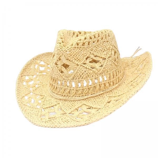 2xStraw Western Cowboy Hat Wide Brim Sun Hat Floppy Beach Hat for Outdoor | Clothing, Shoes & Accessories | Womens Accessories | Hats-image-31