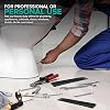 Composite Shims (12 Pack) - Hard Composite Shims for Home Improvement - Never Rot for Leveling - Restaurant Table Levelers - Table Wedges - Toilet Levelers - DIY Furniture Levelers - Stock Your Home