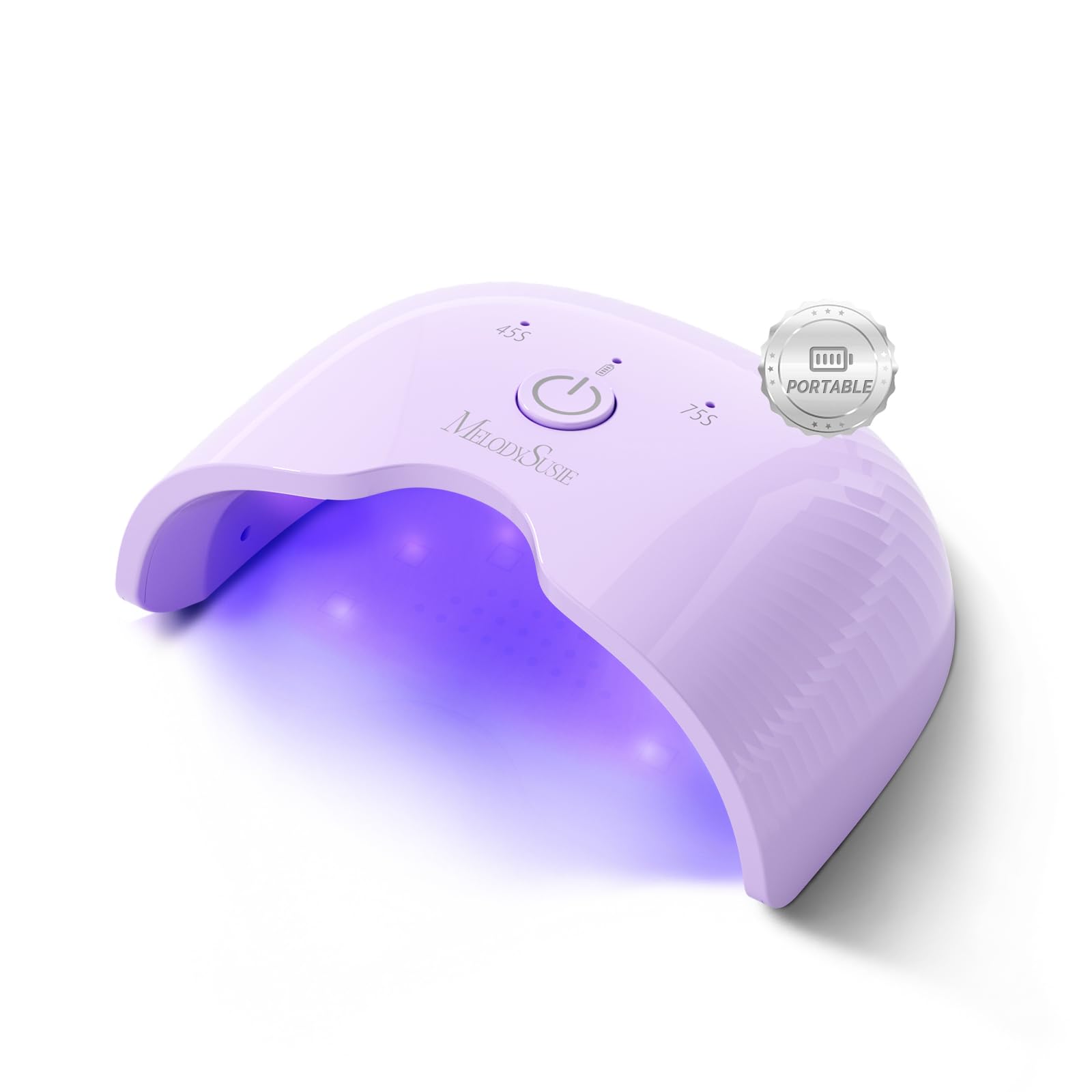 MelodySusie Cordless UV/LED Nail Lamp P-Art06G for Gel Polish