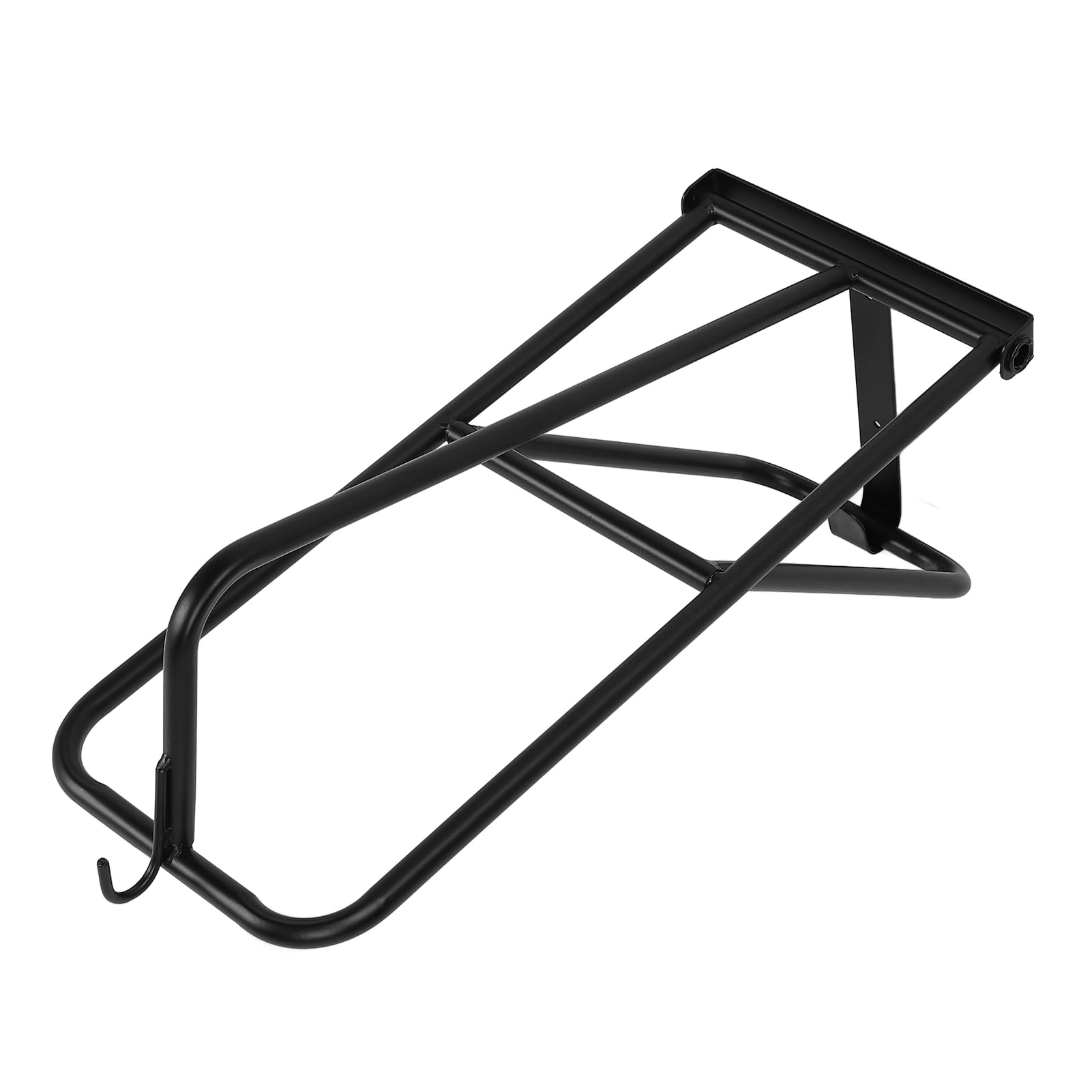 Aoresac Pesado Estante de Silla de Montar, Soporte de Sillín de Montura de Pared, Soporte de Silla de Montar de Hierro con Diseño Plegable, Granero Estable de Sala de Tachuelas, Fácil