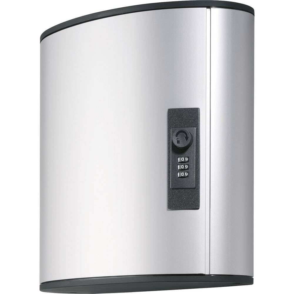 Durable Key Box Armoire à clés 36 Code (Argent Aluminium Combinaison 302 x 208 x 118 mm)