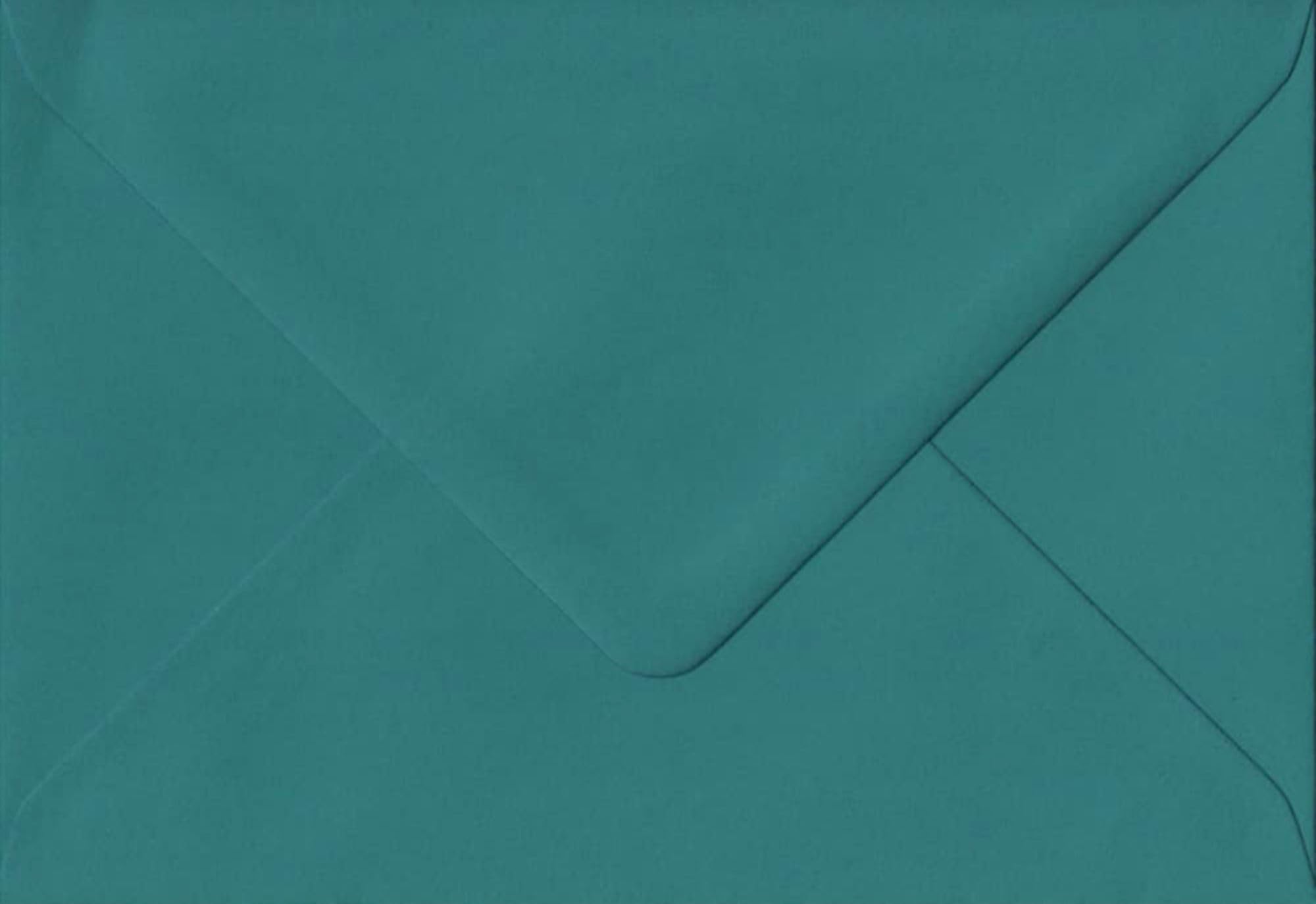 Cranberry 25 Pack 5x7 Petrol Blue Teal Envelopes 133mm x 184mm Premium 120gsm Thickness Gummed