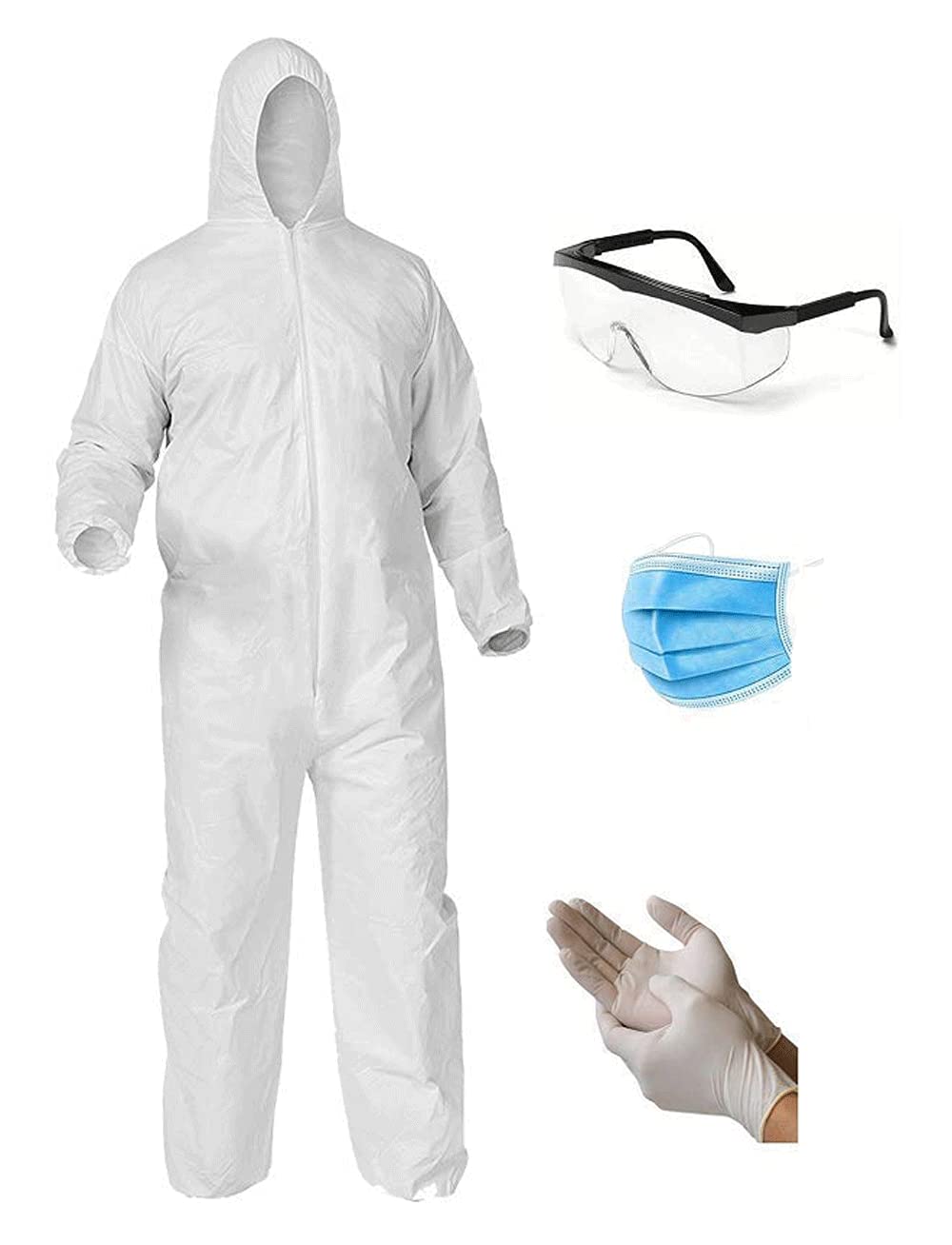 See full amazon price history chart for TPD PPE KIT for Full Body Protection for Adult White TPD PPE KIT for Full Body Protection for Adult White (B094R7SB3H) Amazon Price History, Amazon Price Tracker