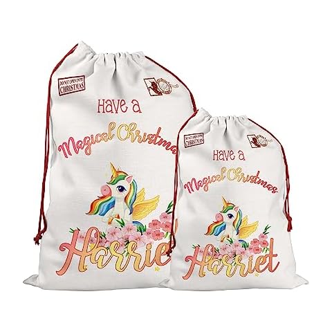 Large Personalised Santa Sack for Kids Cover