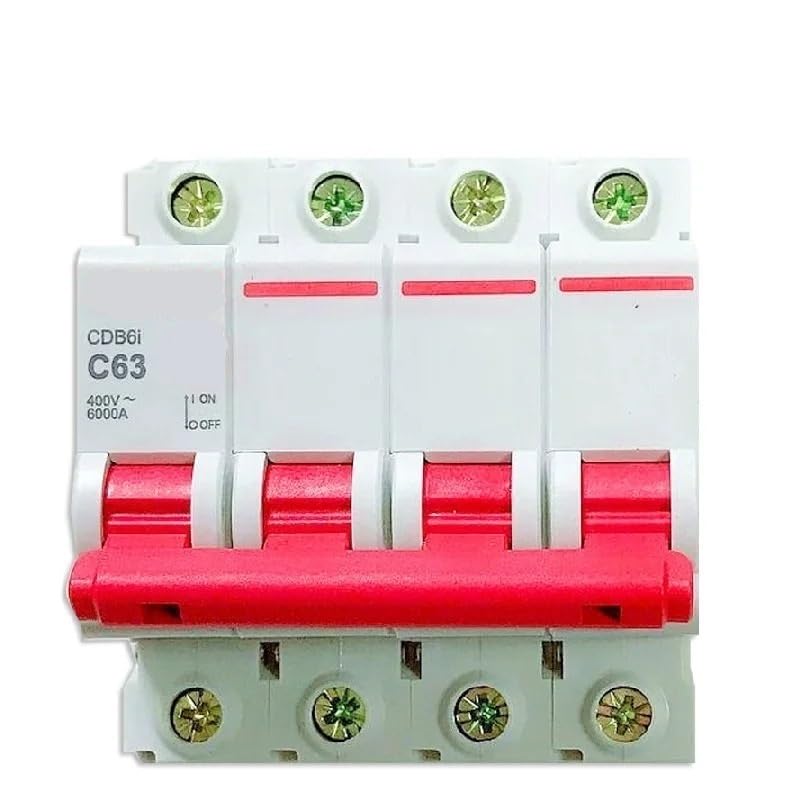 Disjoncteur miniature CDB6i MCB haute performance 4 pôles 32A courbe C 6KA