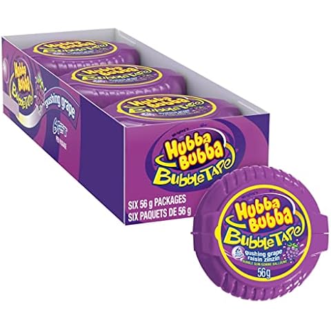 Hubba Bubba Bubble Tape Gushing Grape Cover