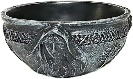 Elaan 22465 Triquetra Offer Bowl Celtic Knot Triple Goddess 6 inch
