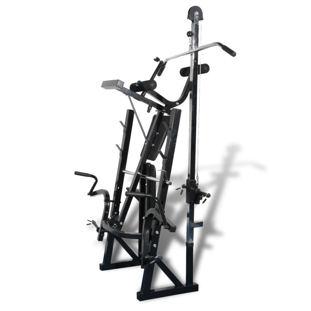 vidaXL Panca Multifunzione Fitness Palestra Casa Homegym Allenamento Muscolare