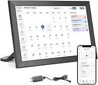 10.1 Polegadas Calendário Digital Inteligente E Gráfico Tarefas, Planner, Porta Retrato Digital, Para Agendamento Familiar, Tela Sensível Ao Toque Hd Interativa, 110-220V